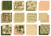 Graphic 45 Portrait of a Lady Collection 12" Cardstock PICK Sophia Grace Beauty