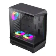 GameMax Vista COC BK ATX Mid-Tower Gaming Case Features Motherboard Back End