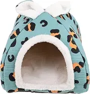 Generic Hamster Nest Dog Bed Mat Hamster Hideout Guinea Pig Hay Feeder Snuggle Litter Hamster Treats Dog Bed XL Bed Cave Hideout Rat Hamster Hooded Dog Bed Outdoor Dog Bed Pet Cat Flannel