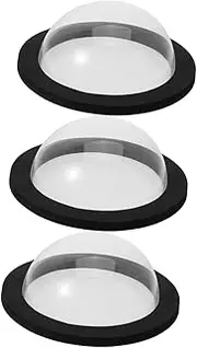 Sosoport 3pcs Pond Floating Cover Small Floating Pond Cover Fish Dome Pond Accessory Convenient Pond Floating Dome Lightweight Floating Dome Floating Fish Pond Dome Pond Supplies Acrylic