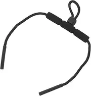 [HYTROVE] Sports Glasses Chain Hanger Guide Ring Simple Glasses Chain Floating Sunglasses Straps Anti-slip Glasses Chain Sailing Rowing Boat Swim Strap Glasses Chain Black