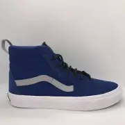 VANS Sk8 Hi OTW Webbing Blue White Mens Size 7, Womens 8.5 VN0A4U3C2NZReflective