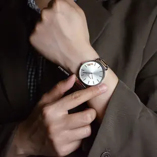 COACH | 銀殼 銀面 玫瑰金指針 小馬車 銀+玫瑰金鋼帶腕錶 女錶 手錶-14503346