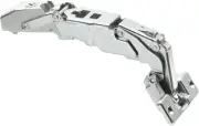 Clip Top 155D Zero Protrusion Hinge, Straight-Arm, Self Closing, Screw-On