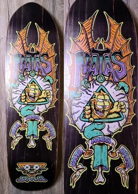 Santa Monica Airlines SMA Natas Kaupas Phil Guy Burrito Breath Skateboard Deck