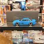 (小賈車庫)1/64 INNO NISSAN SILVIA S13 消光藍 火箭兔 ROCKET V1