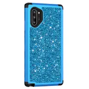 For Samsung S10 Plus Glitter Silicon PC Back Case Safe 3 in 1 Shockproof Phone Case Back Cover for Samsung Galaxy S10 Plus