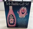 RARE NEW Vintage Mr. Bubble Bath Soap Gift Set w/ Inflatable NOS Original Box