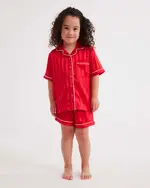 Girls 2-7 Satin Pj Set