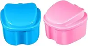 2Pcs Portable Lightweight Travel Case for Retainers Durable Material for Home Travel Use Compact Design present for Friends Family
