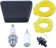 Fit Replaces for Pou/lan Chainsaw Primer Bulb Fuel filter 188-513 Fuel Line Air Filter 530037793,530095646,530071835,530069216
