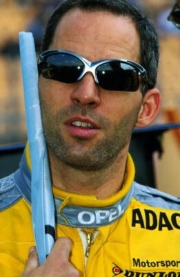 Alain Menu Opel Euroteam finished ninth DTM 2002 Motor Racing Old Photo