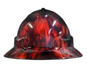 Cool Hard Hats Unisex GHOST RED Pro Choice Wide Hard Hat