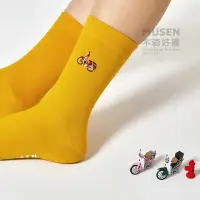 在飛比找momo購物網優惠-【木森好襪MUSEN SOCKS】台灣印象刺繡襪-金旺機車