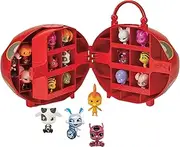 Bandai - Miraculous Ladybug - Miracle Box with 4 Kwamis Included - Miraculous Kwamis Mini Figure Set - Official Licence - Storage Box with Handle - Toy for Children from 4 Years - P50591