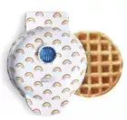 Dash Mini Waffle Maker Rainbow Print