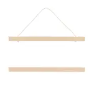 Esschert Design Wooden Poster Hanger Home/Indoor Organizer Medium Natural