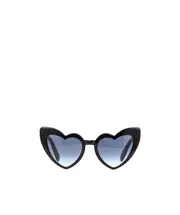 Saint Laurent Eyewear Heart Shaped Sunglasses 54 Black