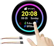 RP2350 1.43inch AMOLED Touch Display Development Board, 466x466, SPI Interface Round Display, Onboard Accelerometer and Gyroscope Sensor, USB, UART, I2C and GPIO, etc.