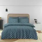 3Pieces King Size Hexagonal Bedding Set, Geometric Comforter Cover