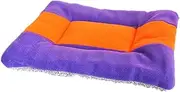 Beautiful Cat Cushion Cotton Plush Warm Dog Beds Large Bite Resistant Non Slip Square Dog Cushion Machine Washable for Dogs Cats Rabbits Other Animals 1 (Size : 4)