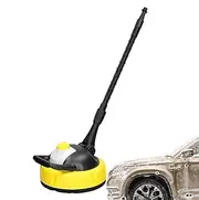 Pressure Washer Concrete Cleaner - Reusable Cleaning Tools Sidewalk Scrubber | Cleaning Supplies Long Handle Outdoor Scrubber for Driveways Sidewalks Yards