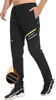 [KUTOOK] Cycling Bike Pants Summer/Winter Men S-4XL Quick-Dry Breathable Moutain Bike Pants for Outdoor Hiking Running Exercise