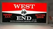 NEW West End Light Box Vintage Retro LED