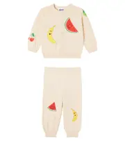 [Molo] Molo Baby Brody cotton cardigan and pants set M 12 multicoloured