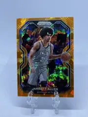 2020-21 Panini Prizm Orange Cracked Ice Jarrett Allen
