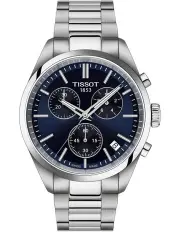 [Tissot] PR 100 Chronograph 40mm T1504171104100 Watch in Blue