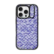 iPhone 16 Pro Impact Ring Stand Case MagSafe Compatible Call of the Sea Clear by Agathe Marty