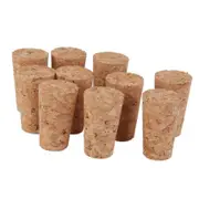 Aodai 10pcs Tapered Corks Stoppers DIY Craft Art Model Building 22*17*35mm