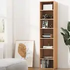 Artiss Bookshelf 7 Tiers Display Book Cube Shelves CD DVD Storage MILO Pine