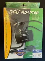 Nintendo N64 & Super NES RFU Adapter, Performance Brand - New In Box, Classic