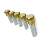 Yanmar Inboard Motor Pencil Zinc Anode Kit 6LP, 6LY, 4LHA NEW