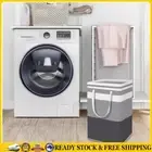 Foldable Laundry Basket Waterproof Fabric Storage Basket for Home Bedroom *AU