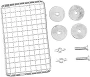 Yajuyi Birdcage Stand with Parrot Cage Mesh and Seed Catcher Net