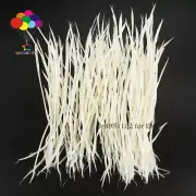 Goose Feathers 20-25cm 8-10 inch Carefully Crafted Smooth Dyed White Juju