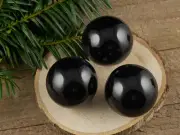 OBSIDIAN Crystal Sphere - Crystal Ball, Housewarming Gift, Home Decor, E1436