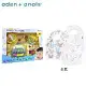 (Aden & Anais) 經典圍兜3入+Toyroyal寶寶玩具禮盒