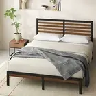 Artiss Kai Bamboo Double Size Bed Frame Platform Base Queen Double Mattress King