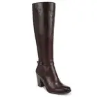 Naturalizer Womens Kalina Leather Block Heel Knee-High Boots Shoes BHFO 8662