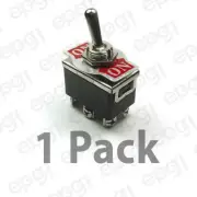 1 PIECE - DPDT (ON/ON) HEAVY DUTY TOGGLE SWITCH 20AMP-125V # ST77-1PK