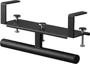 Yamazaki 2031 Desk Side School Bag & Backpack Hanger, Black, Approx. W 10.3 x D 2.9 x H 5.5 inches (26.2 x 7.4 x 14 cm), Tower Desk, Kitchen Counter, School Bag Storage, Insert-in Installation, Easy