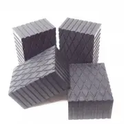 Rotary Lift 3" Rubber Stack Blocks Auto Lift or Rolling Jack FJ2428 - Set of 4
