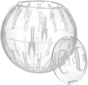 Abaodam Hamster Clear Exercise Ball Small Running with Ventilation for Hamsters and Small Pets Lightweight and Easy to Present Choice