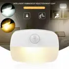 2X LED Motion Sensor PIR Night Light Cordless Battery Powered Closet Stair lamp