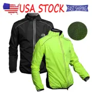 Cycling Jacket Road MTB Bike Windproof Quick Dry Rain Wind Coat for Men Women US