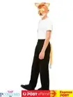 Fox Animal Make Up Face Paint Child Kids Costume Headband Tail Book Week